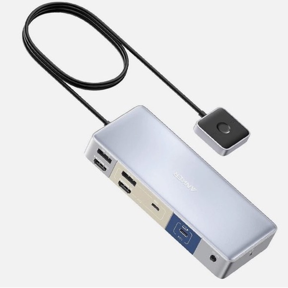 Anker 553 USB C Docking Station with KVM Switch Dual 4K Monitor for Laptop/PC - Picture 1 of 2